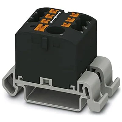 Afbeelding van Phoenix Contact PTFIX 6/6X2,5 NS35A BK 3273212 Verdeelblok 0.14 mm² 2.50 Zwart 10 stuk(s)
