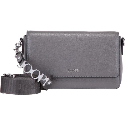 Afbeelding van JOOP! Leren Schoudertas Avondtas Vivace Elissa Shoulderbag Darkgrey Donkergrijs