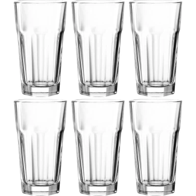 Afbeelding van Leonardo Longdrinkglazen Rock 340 ml 6 Stuks