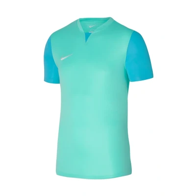 Afbeelding van Nike Uniseks Kind Short Sleeve Top Y Nk Df Trophy V Jsy Ss, Hyper Turq/Chlorine Blue/Wit, DR0942 354, XL