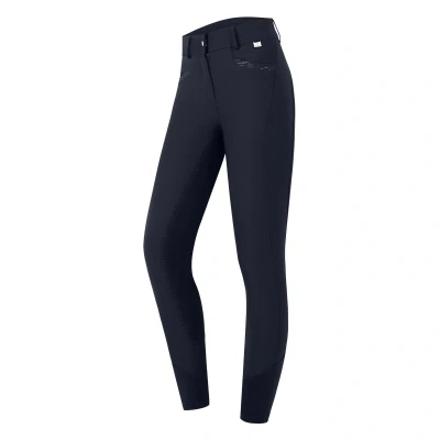 Afbeelding van ELT Rijbroek Oktavia Curved High Waist Diepblauw 42 Agradi.nlverkocht door Agradi