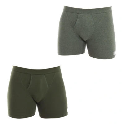 Afbeelding van 2er Pack Ocean Boxershorts Aus Bio Baumwolle, Modell A0AFT Für Herren. Maat 56