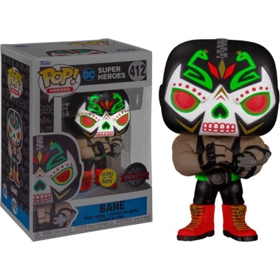 Afbeelding van Funko Pop! Heroes: Dia De Los DC Bane (Glow in the Dark) US Exclusive CONFIDENTIAL