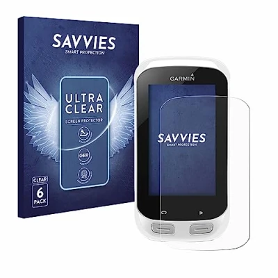 Afbeelding van Savvies Screenprotector voor Garmin Edge Explore 1000 Folie Beschermfolie transparant (6 Stuks)