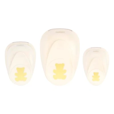 Afbeelding van Vaessen Creative Figuurpons Set Beertjes 3 st. maten