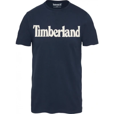 Afbeelding van Timberland Kennebec River Linear Tshirt print, Heren, Maat: Large, Dark sapphire