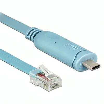 Afbeelding van USB C naar RJ45 kabel Delock