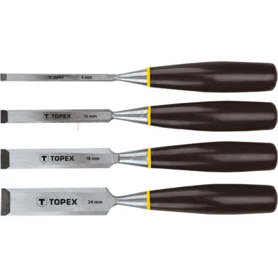 Afbeelding van topex hout beitelset 09a310