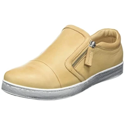 Afbeelding van Andrea Conti Damessneakers Sportschoenen, camel, 37 EU