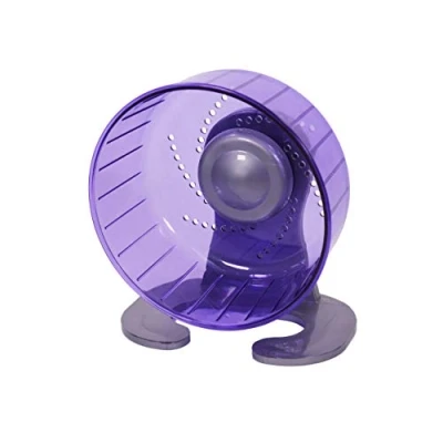 Afbeelding van Palissander Pico Oefening Wiel voor Hamsters met standaard, Paars