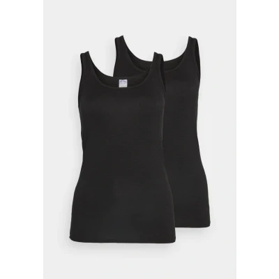Afbeelding van Schiesser TRÄGERTOP 2 PACK Hemd, Dames, Maat: 36, Schwarz