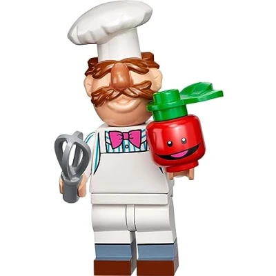 Afbeelding van LEGO Minifiguur Muppets Serie 1 De Zweedse chef kok 71033