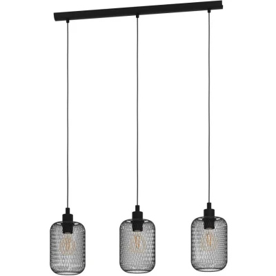Afbeelding van Eglo Verlichting Hanglamp Wrington 3L wart