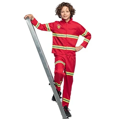 Afbeelding van Boland Kostuum Brandweerman (4 6 jr) Kinderen Brandweer