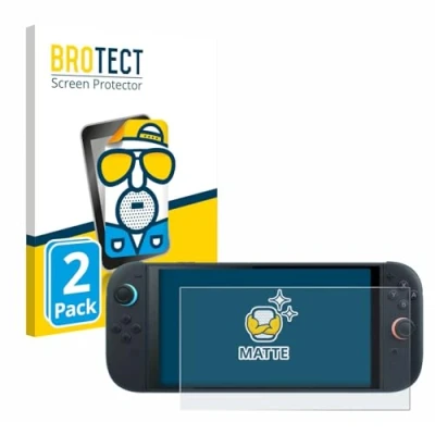 Afbeelding van BROTECT Screenprotector voor Nintendo Switch 2 Folie Beschermfolie matte (2 Stuks)