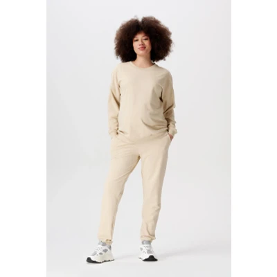Afbeelding van Zwangerschapsbroek Casual broek Ilze Light Sand XS