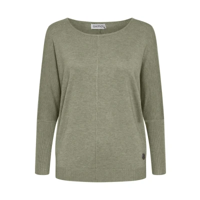 Afbeelding van Oxmo Oxherdis Trui, Dames, Maat: Large, Seagrass melange