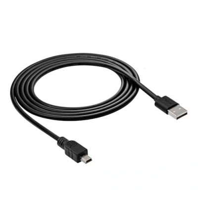 Afbeelding van Akyga Mini USB B 2.0 stekker 5 polige kabel Sync datakabel Nikon camera 1.8 m AK 03