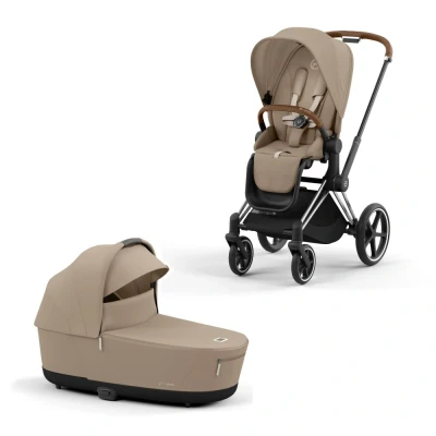 Afbeelding van Cybex Platinum Priam 4 Lux Reiswieg Cozy Beige