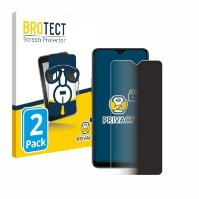 Afbeelding van BROTECT privacy screenprotector voor Samsung Galaxy A20s Folie Beschermfolie Blauwlichtfilter (2 Stuks)