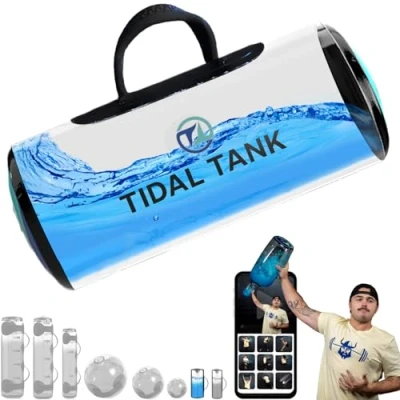 Afbeelding van Tidal Tank Aqua Bag in plaats van een zandzak, trainingstas met watergewichten, ultieme core en balanstraining, 3 kg tot 30 (KettleTank 5kg)