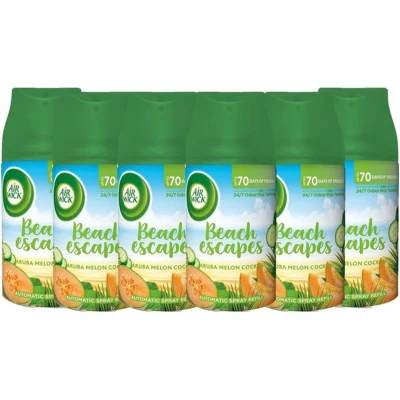 Afbeelding van 6x Airwick Freshmatic Navulling Melon Cocktail kopen? Nu in de aanbieding bij