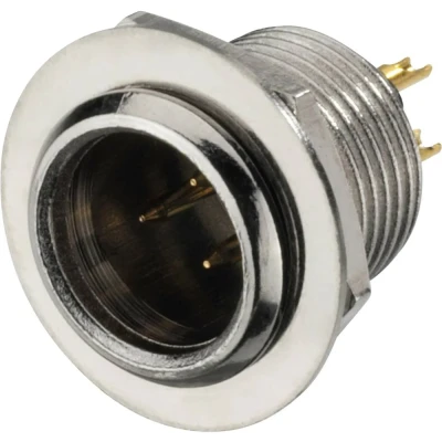 Afbeelding van MONACOR XLR 308/P Plug aderverbinder verbindingsdraden (1,1 cm)