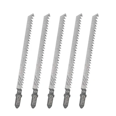 Afbeelding van Jigsaw Blades BE TOOL 5 STKS T301CD T Shank Jig Saw Blade Universele Assortiment voor het snijden van metaal hout PVC en meer fit Bosch, Dewalt, Hitachi, Makita, Festool etc