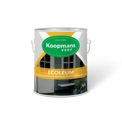Afbeelding van Koopmans Ecoleum 20 ltr 213 teak Buitengevel &amp; Tuin