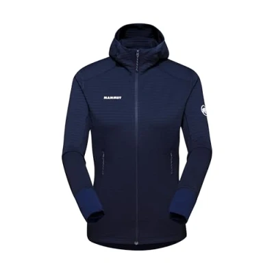 Afbeelding van Mammut Dames Taiss Light Ml Hooded Women Hardshell Jacket, marineblauw, XXL