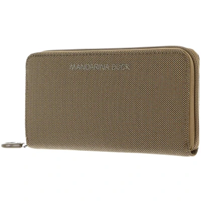 Afbeelding van MANDARINA DUCK portemonnee MD20 Zip Wallet Oil kaki
