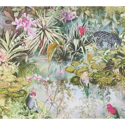 Afbeelding van AS Creation Dream Flowery 38179 3 381793 Multicolour / Groen