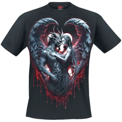 Afbeelding van Spiral Solemn Vow T shirt zwart 3XL 100% katoen Basics, Rock wear