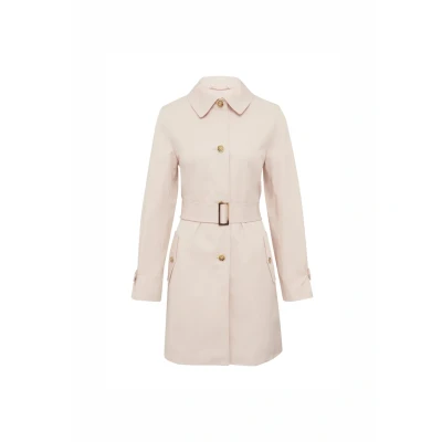 Afbeelding van s.Oliver Black Label Halflange jas, Dames, Maat: 36, Perlmuttrosa