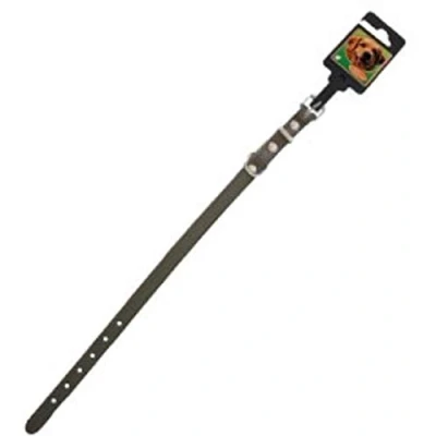 Afbeelding van Boon Leren Halsband Donkerbruin 12mm/ 35cm
