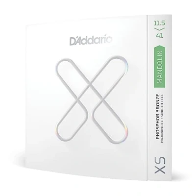 Afbeelding van D&quot;;Addario XSM11541 XS Phosphor Bronze 11.5 41 snarenset voor mandoline