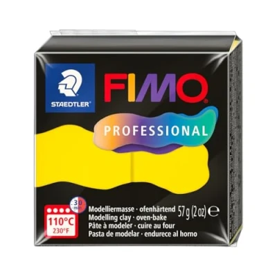 Afbeelding van Fimo Mod.masse prof 57g geel