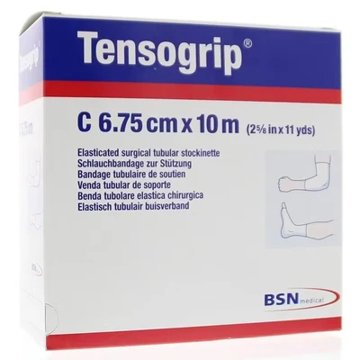 Afbeelding van Tensogrip 10 m x 6.75 cm huidskleur 1 stuks