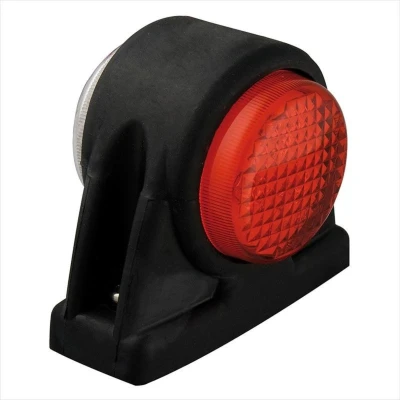 Afbeelding van Pro Plus Breedtelicht 101 x 82 mm 12 en 24 Volt LED Rood Wit