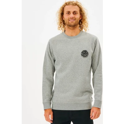 Afbeelding van Rip Curl ICON Sweater, Heren, Maat: Medium, Grey marle