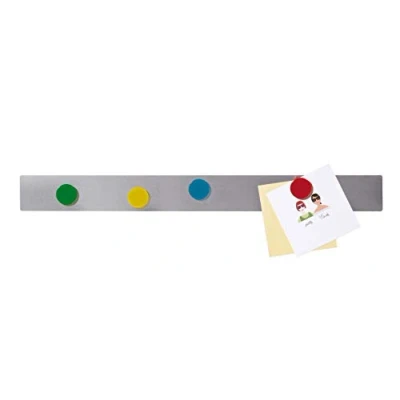 Afbeelding van FRANKEN Magneetstrip, 50 x 1,00 mm, roestvrij staal, zelfklevend