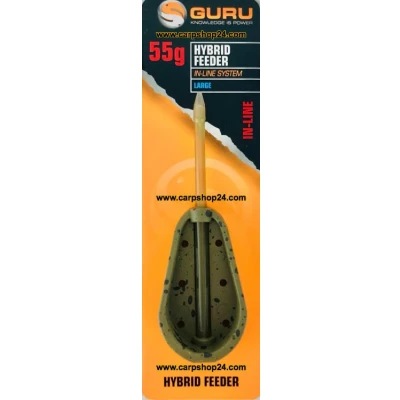 Afbeelding van Guru In Line Hybrid Feeder Maat : Large 55g