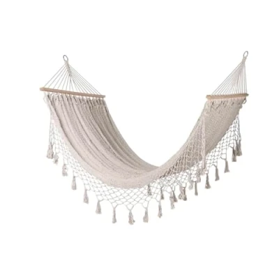 Afbeelding van Home ESPRIT Hangmat, wit, 100 x 200 5 cm