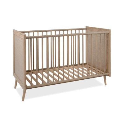 Afbeelding van Finori Ledikant Bali Eiken/Riet Decor 70x140
