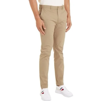 Afbeelding van Tommy Hilfiger Denton Essential Chino, Heren, Maat: 40x29, Beige
