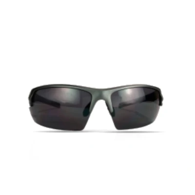 Afbeelding van Mirage zonnebril Icegreen unisex rechthoekig grijs/zwart