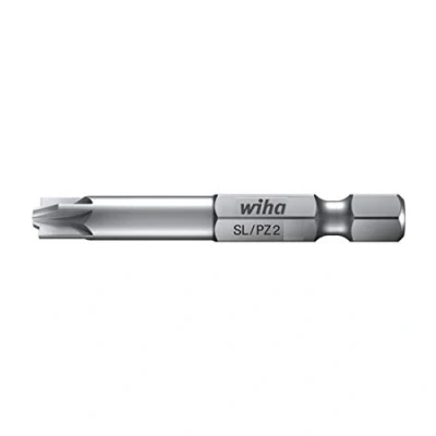 Afbeelding van 5x Wiha Bit Professional PlusMin/Pozidriv 1/4 (32496) SL/PZ2 x 50 mm