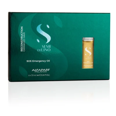 Afbeelding van Alfaparf Semi Di Lino Reconstruction SOS Emergency Oil 6x13 ml