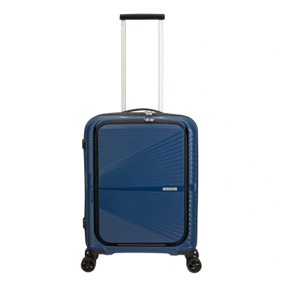 Afbeelding van American Tourister Airconic Spinner 55 Neon Frontloader 15.6&#039;&#039; midnight navy Harde Koffer