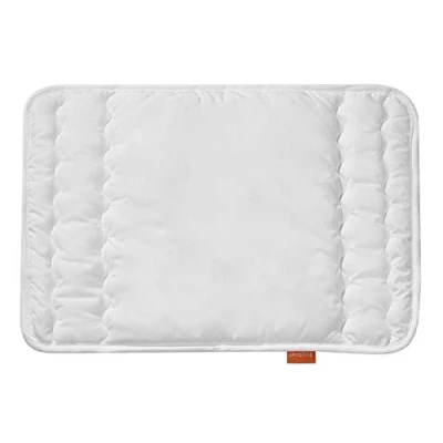 Afbeelding van sleepling hoofdkussen Baby, plat 40 x 60 cm, Made in EU, wasbaar op graden, Ökotex 100, wit